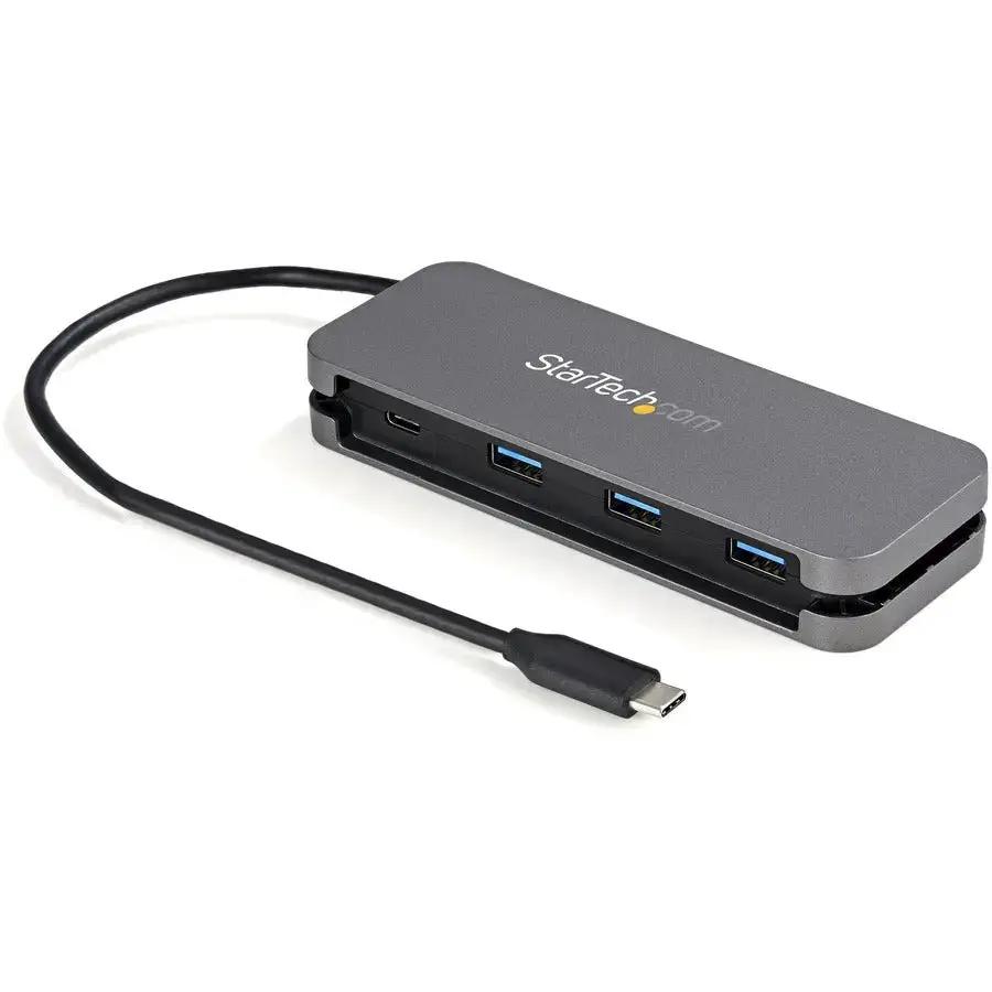 StarTech.com 4 Port USB-C Hub with 3 USB-A & 1 USB-C Ports, 5Gbps USB 3.2 Gen 1, Portable with Cable Management by StarTech.com