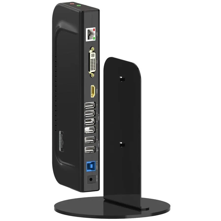 4XEM USB 3.0 Universal Docking Station with Vertical Stand - Multi-Display and Gigabit Ethernet