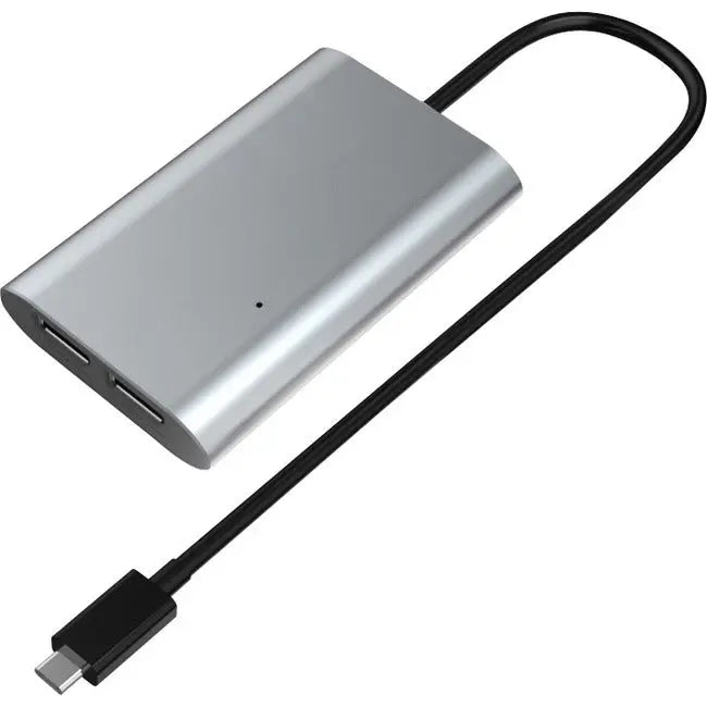 4XEM Thunderbolt 3 to Dual 8K DisplayPort Adapter - Supports 8K at 60Hz with 40 Gbps Data Transfer