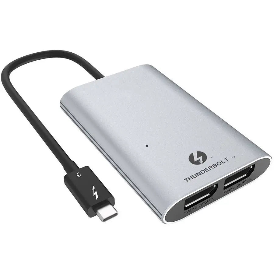 4XEM Type-C Thunderbolt to Dual 4K DisplayPort Adapter - Compact USB-C to Dual HDMI/DisplayPort Solution