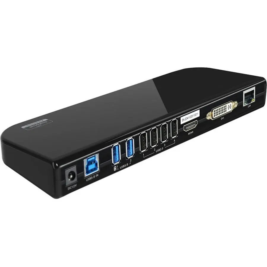 4XEM USB 3.0 Universal Docking Station with Vertical Stand for Multi-Device Connectivity