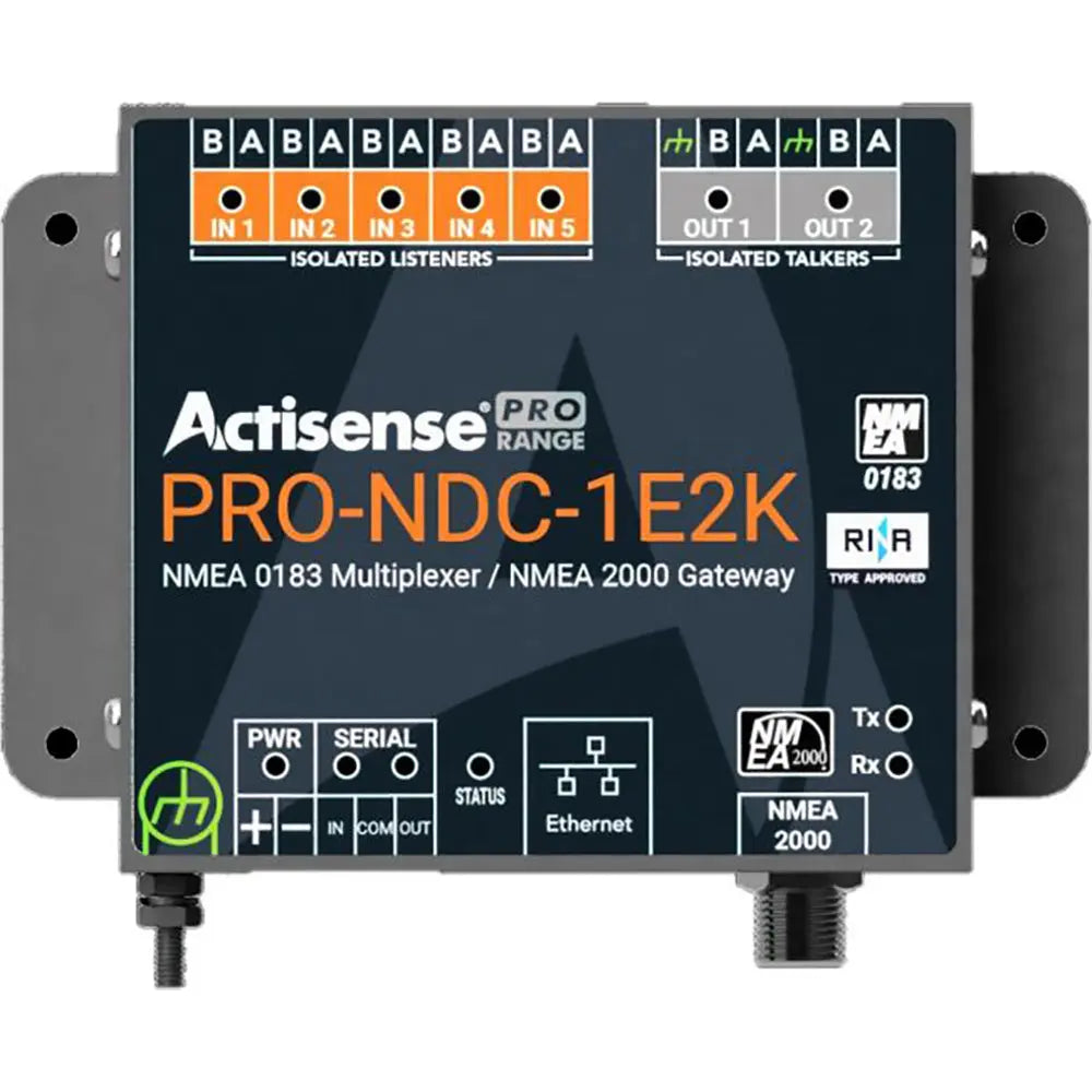 Actisense PRO NMEA 0183 Multiplexer and NMEA 2000 Gateway - Rugged Marine Data Router