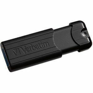 Verbatim 32GB PinStripe USB 3.2 Flash Drive Business Pack - Retractable Capless Design