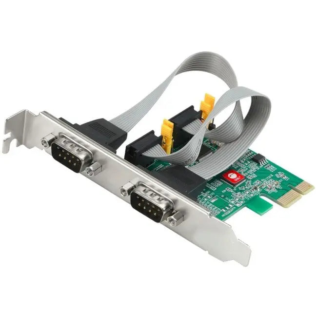 SIIG DP Cyber 2S PCIe Serial Adapter with Two RS-232 Ports