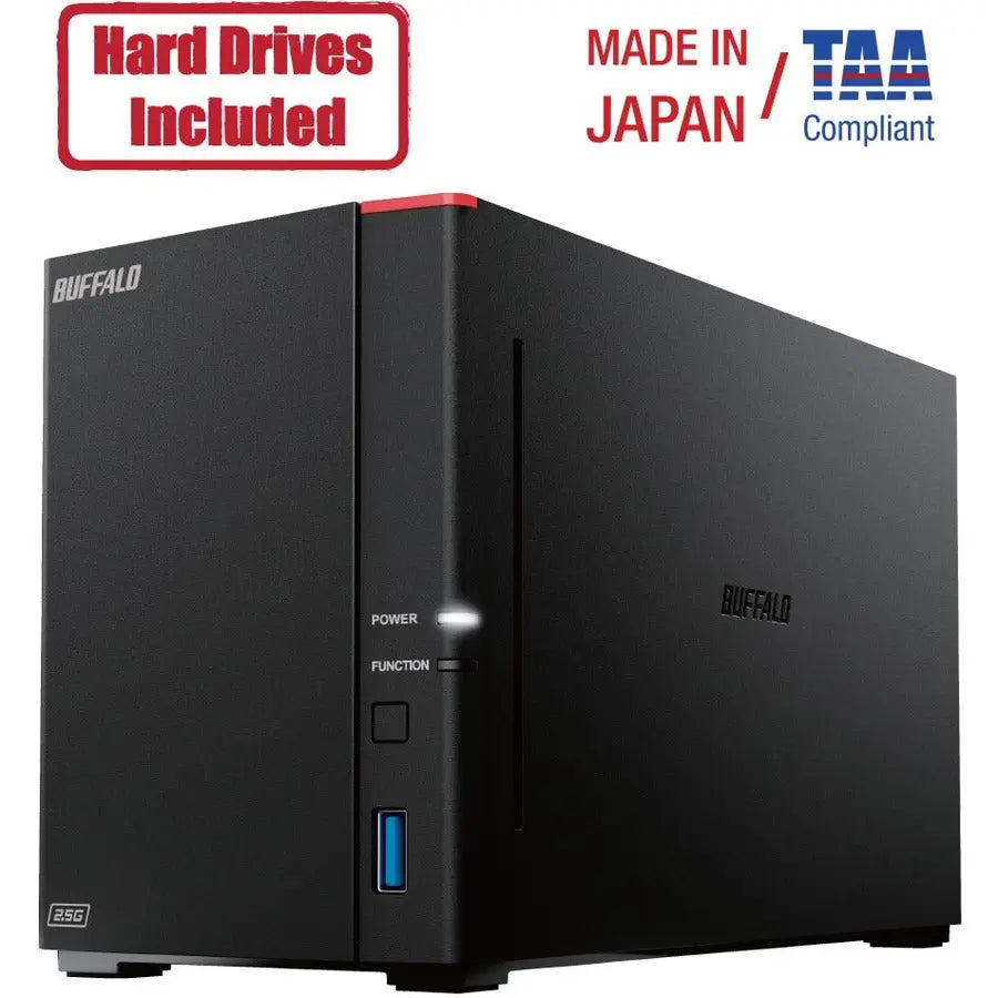 8TB LINKSTATION 720D NAS 2X4TB PERP