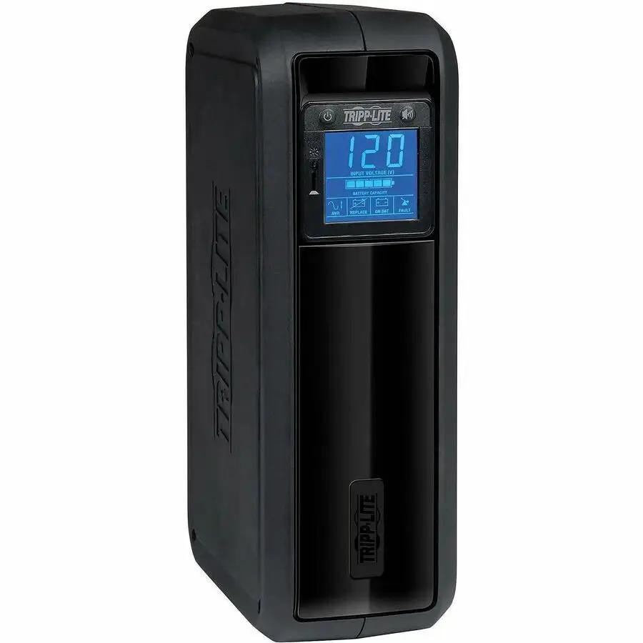 Eaton Corporation Tripp Lite OmniSmart OMNI900LCD 900VA Line-Interactive UPS Tower with LCD Display and USB Port by Eaton Corporation