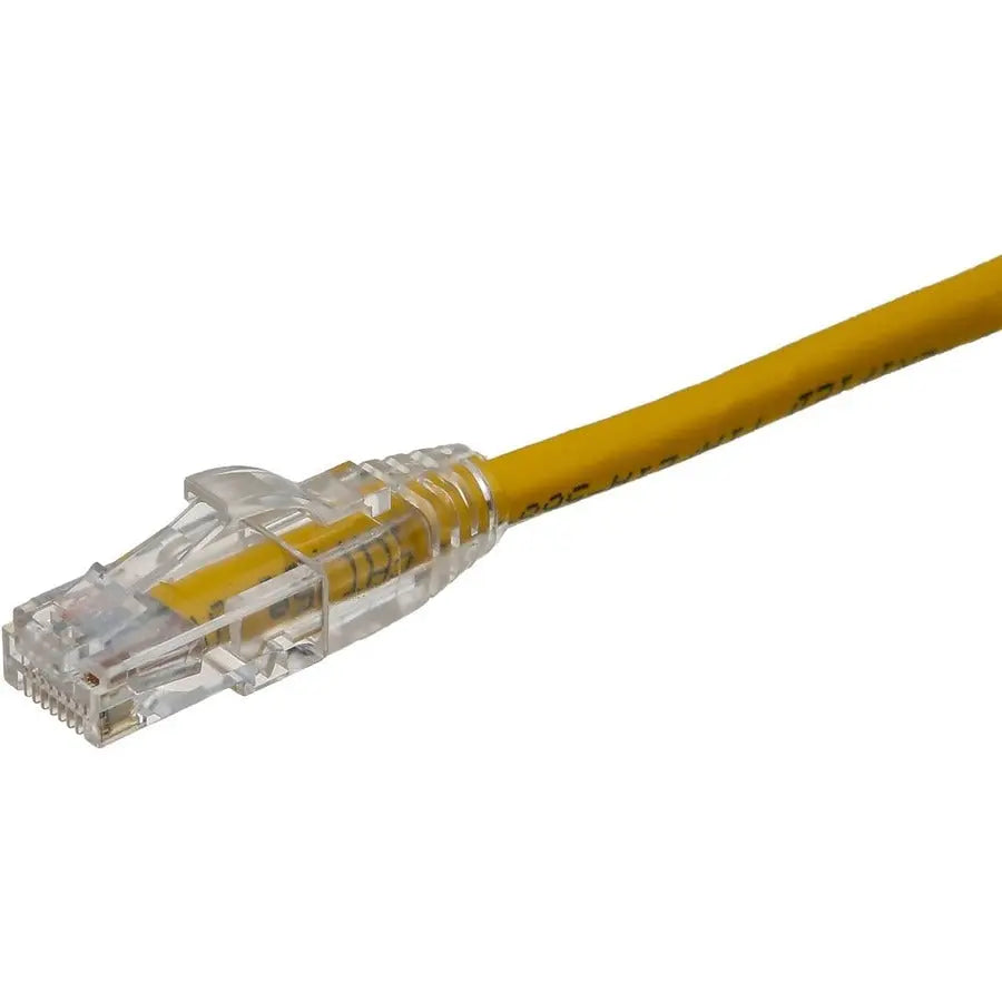 Axiom 200FT CAT6 UTP Network Patch Cable with Snagless Boot - Yellow, TAA Compliant