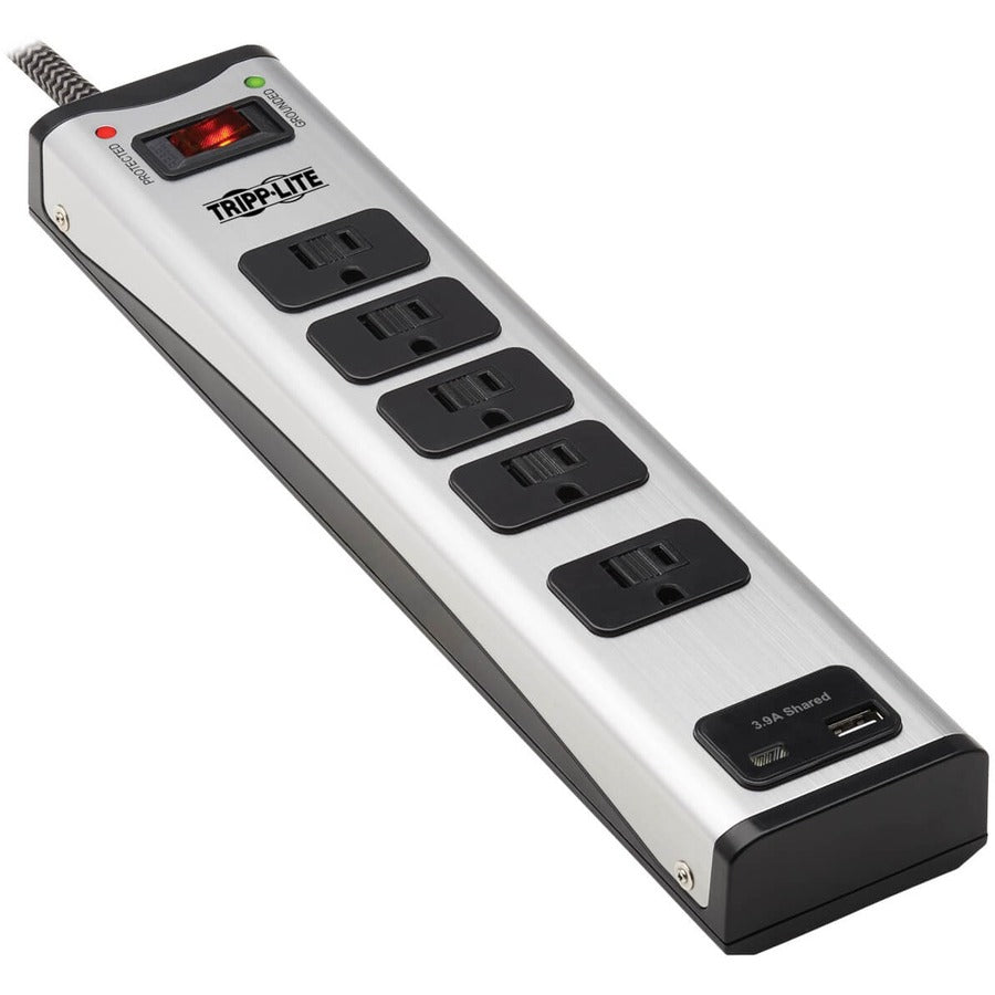 Eaton Tripp Lite Protect It! TLM506USBC 5-Outlet Surge Protector with USB-A and USB-C