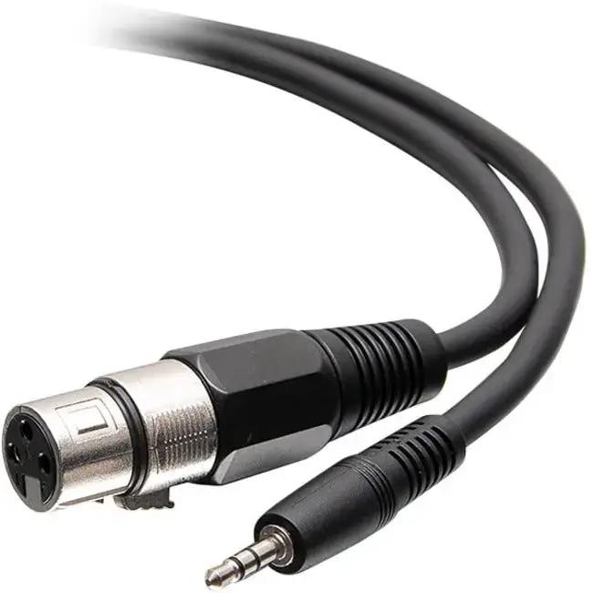 Legrand Group C2G 3ft 3-Pin XLR to 3.5mm TRS Audio Cable, M/F by Legrand Group