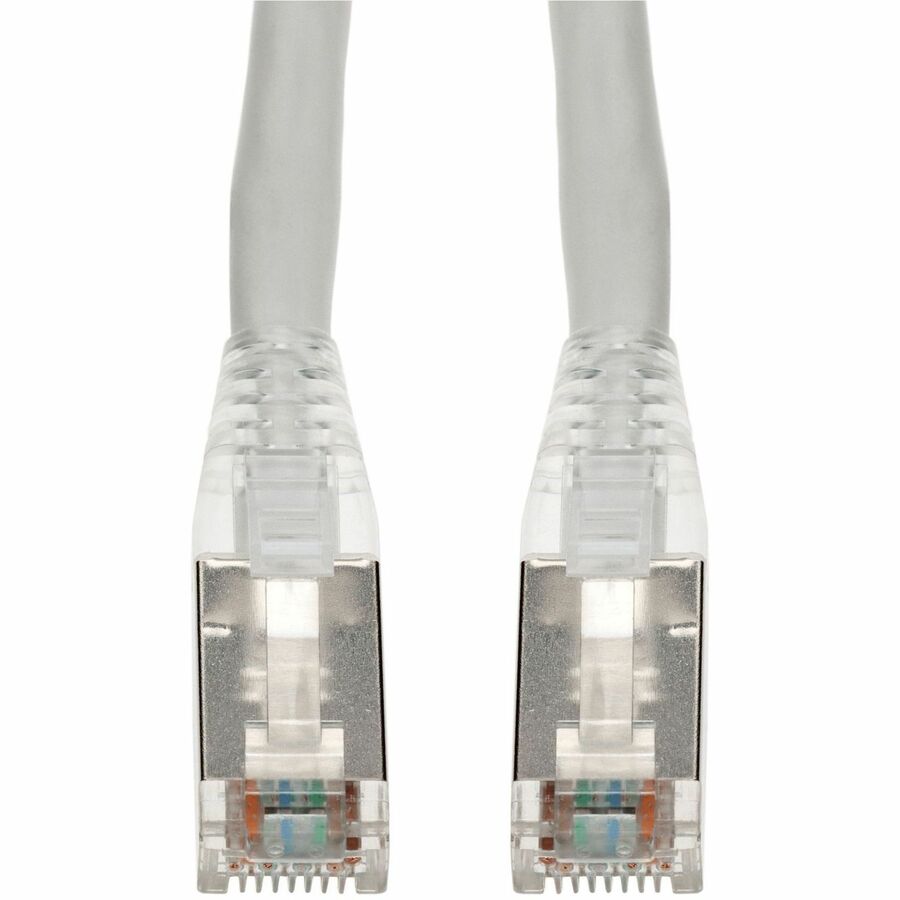 AddOn 5ft White CAT6A Shielded PVC Ethernet Cable with Snagless Boot RJ-45 M/M