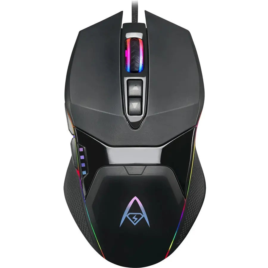 Adesso iMouse X5 RGB Illuminated Gaming Mouse with 6400 DPI and Adjustable Weight