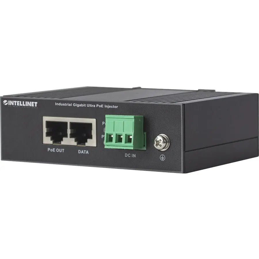 Intellinet Industrial Gigabit Ultra PoE Injector Model 561389 with 60W Power Output