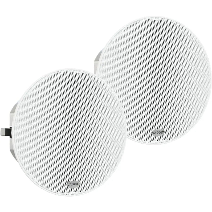 Vaddio Ceiling Speakers - Model 999-85600-000 by Legrand Group, 2-Pack for Conference & Classroom Audio