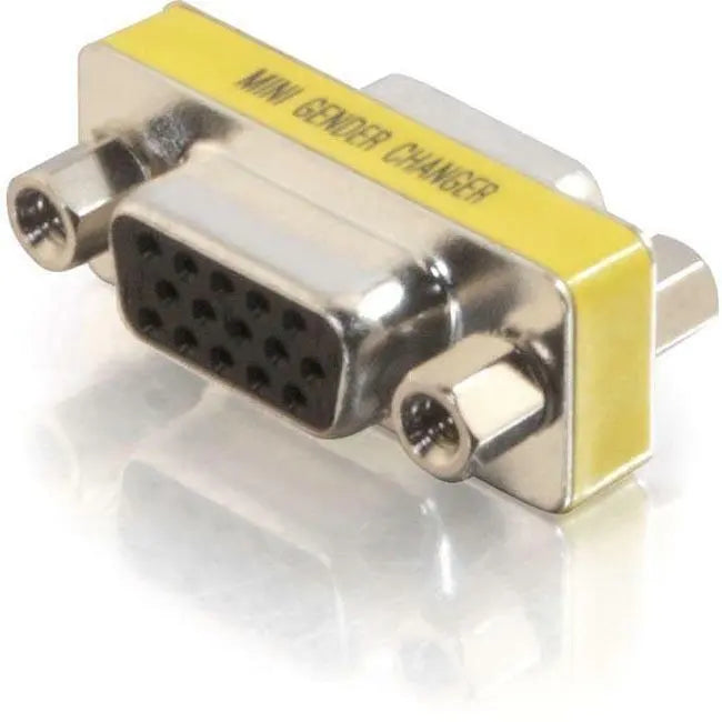 Legrand C2G HD15 F/F Mini Gender Changer - Compact VGA Video Adapter for Seamless Connectivity