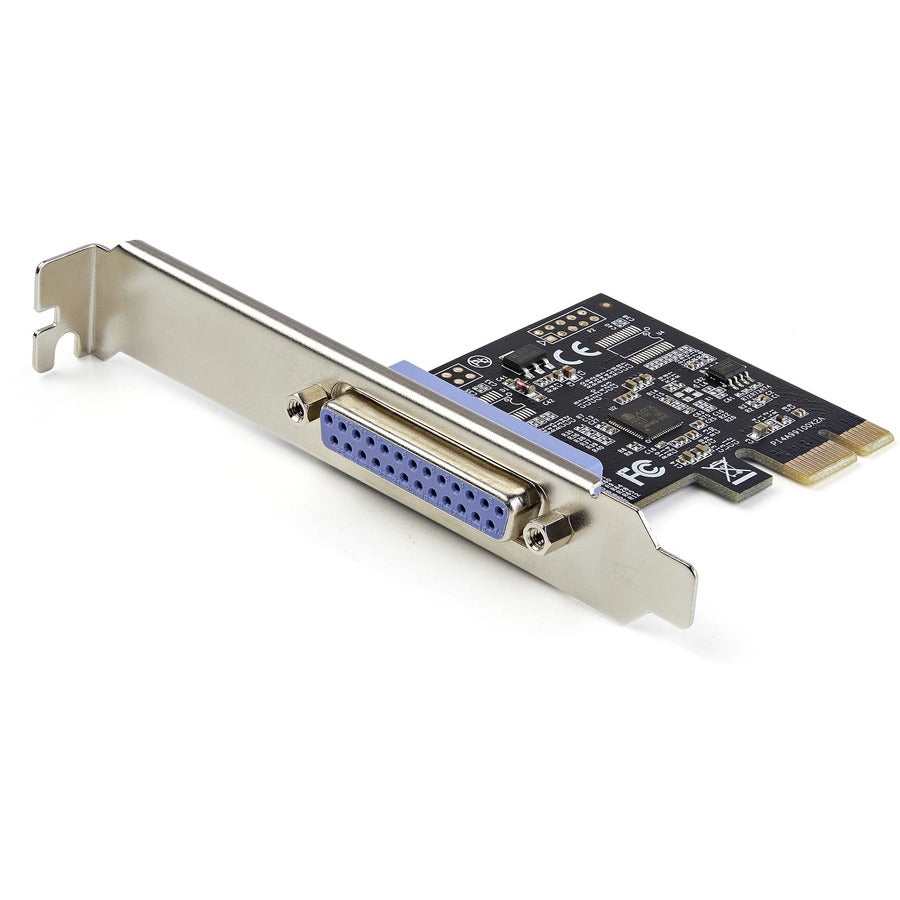 StarTech.com 1-Port Parallel PCIe Card PEX1P2 - PCI Express to DB25 Parallel Adapter for Printers and Industrial Equipment