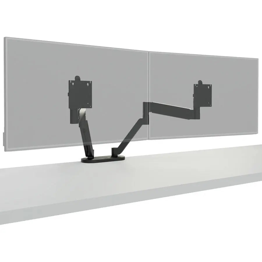 Chief Koncis DMA2B Dual Monitor Arm Desk Mount - Black for 10-32 Inch Monitors