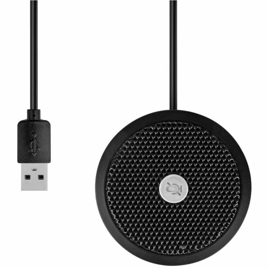 Aluratek AUM01F USB Microphone with Mute Button for Podcasting, Video Conferencing, and Streaming