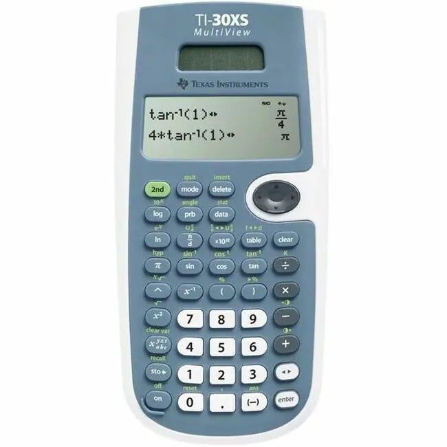 Texas Instruments TI-30XS MultiView Scientific Calculator - Advanced Four-Line Display for Math and Science