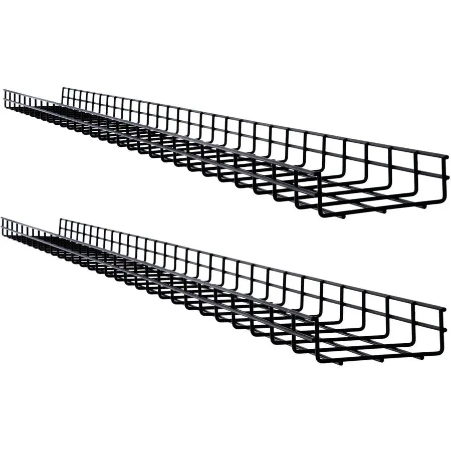 Eaton Tripp Lite Series Wire Mesh Cable Tray - 6 in. x 2 in. x 5 ft., 2-Pack for Data Center Cable Management