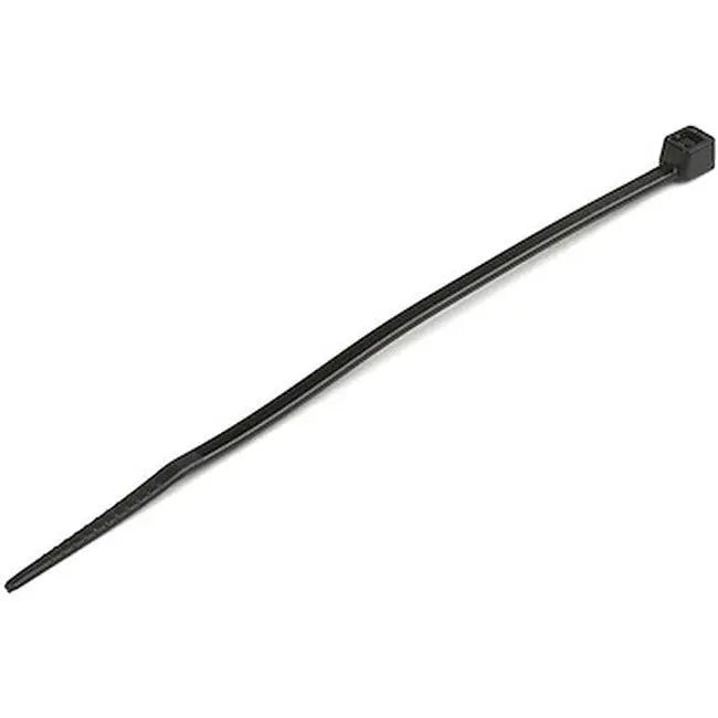 4XEM 100 Pack 5-Inch Reusable Black Nylon/Plastic Cable Ties (Part Number: 4X5ZIPTIE100BR)