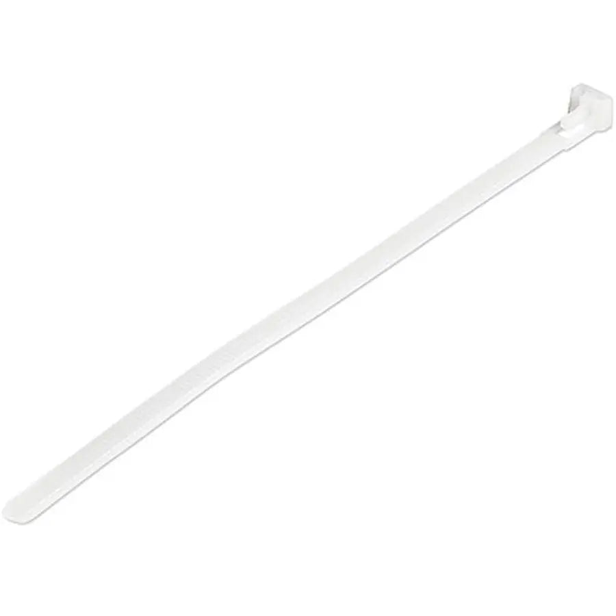 4XEM 4X6ZIPTIE1000W 6-Inch White Nylon Cable Ties – Heavy Duty Zip Ties for Cable Management and Bundling