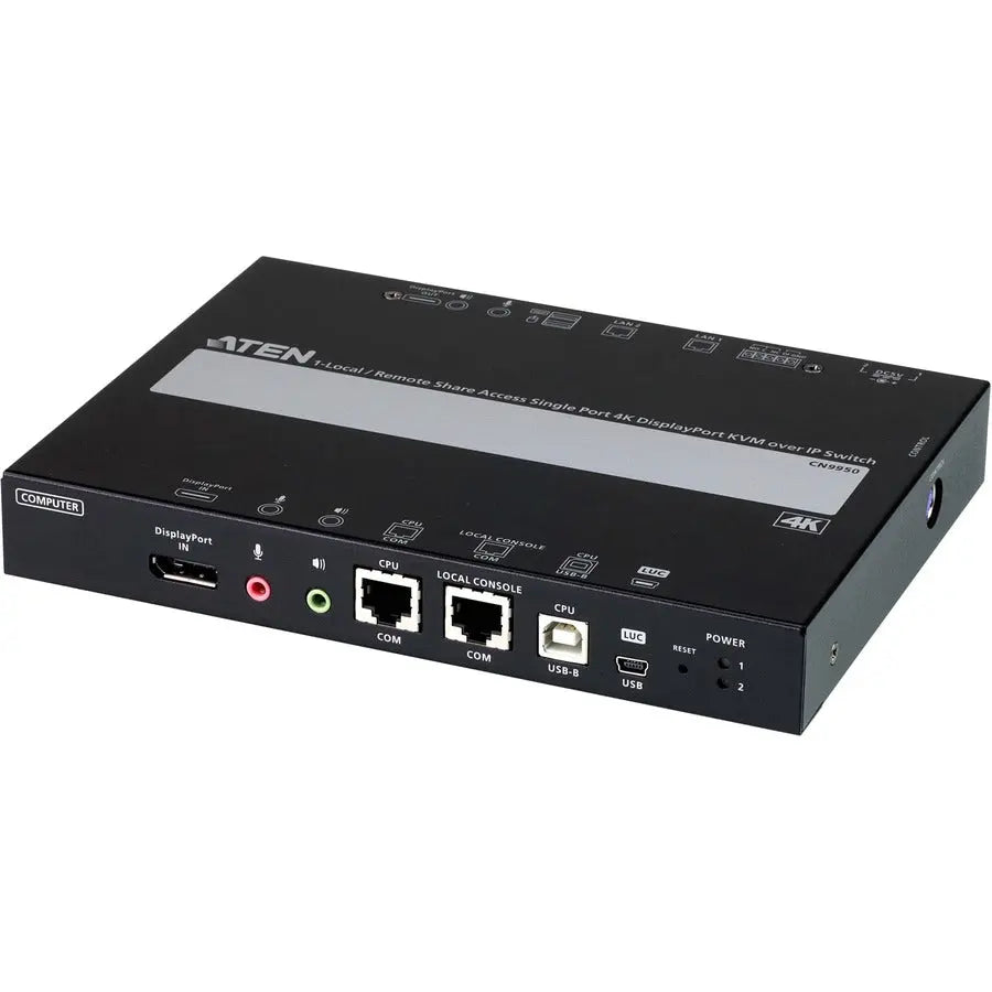 ATEN CN9950 KVM over IP Switch with 4K DisplayPort Support and BIOS-Level Security