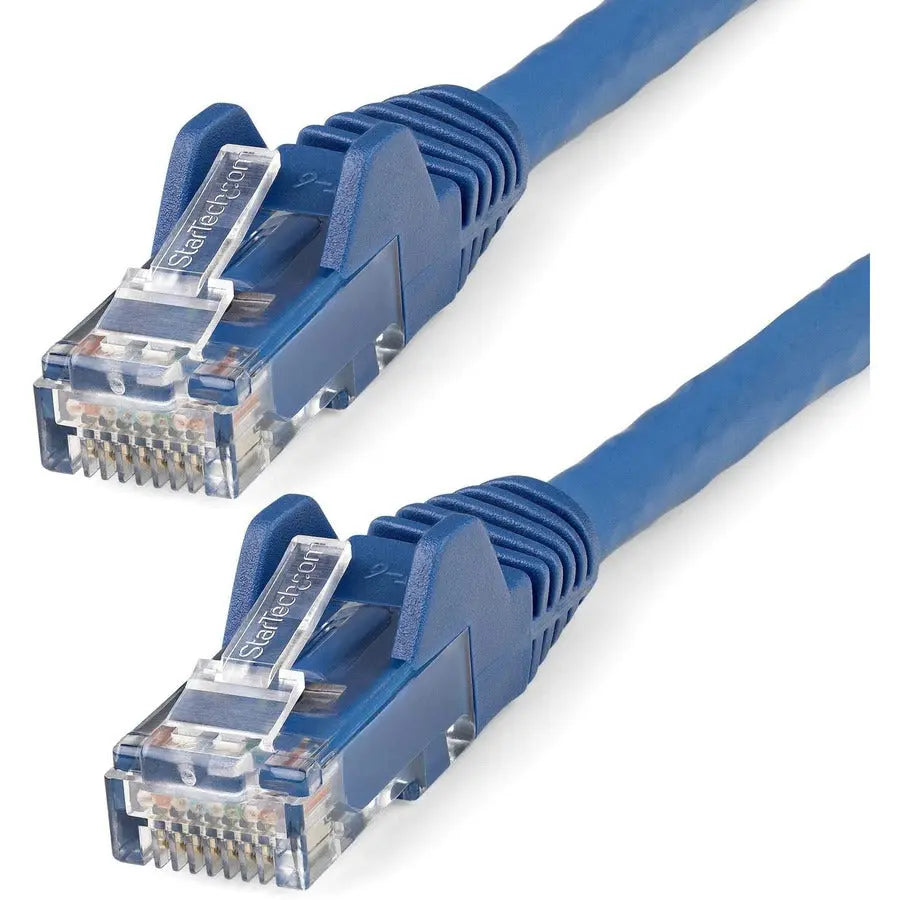 StarTech.com 15ft LSZH Cat6 Ethernet Cable - Blue Snagless Patch Cord for High-Speed Network Connections