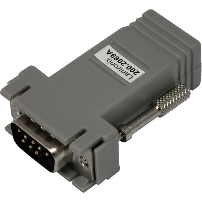 Lantronix ACC-200.2069A RJ-45 to DB9M DCE Serial Adapter