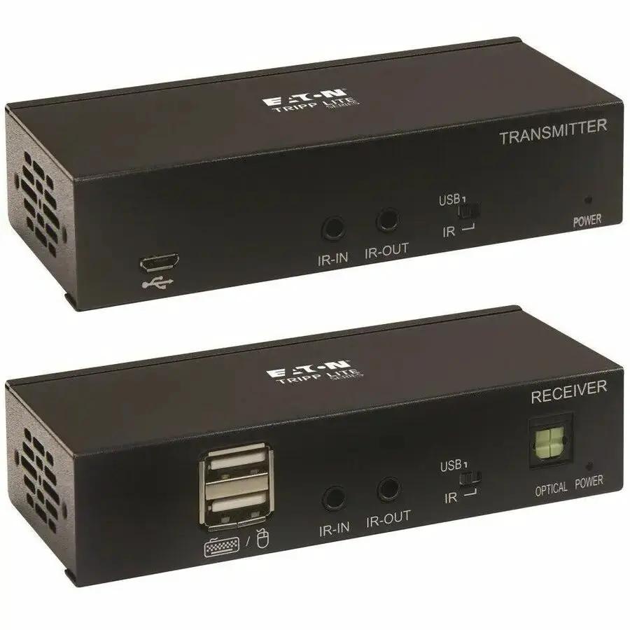 Eaton Corporation Tripp Lite B127A-1A1-BHBH 4K HDMI Over Cat6 Extender Kit with USB, IR, HDR, and PoC Support by Eaton Corporation