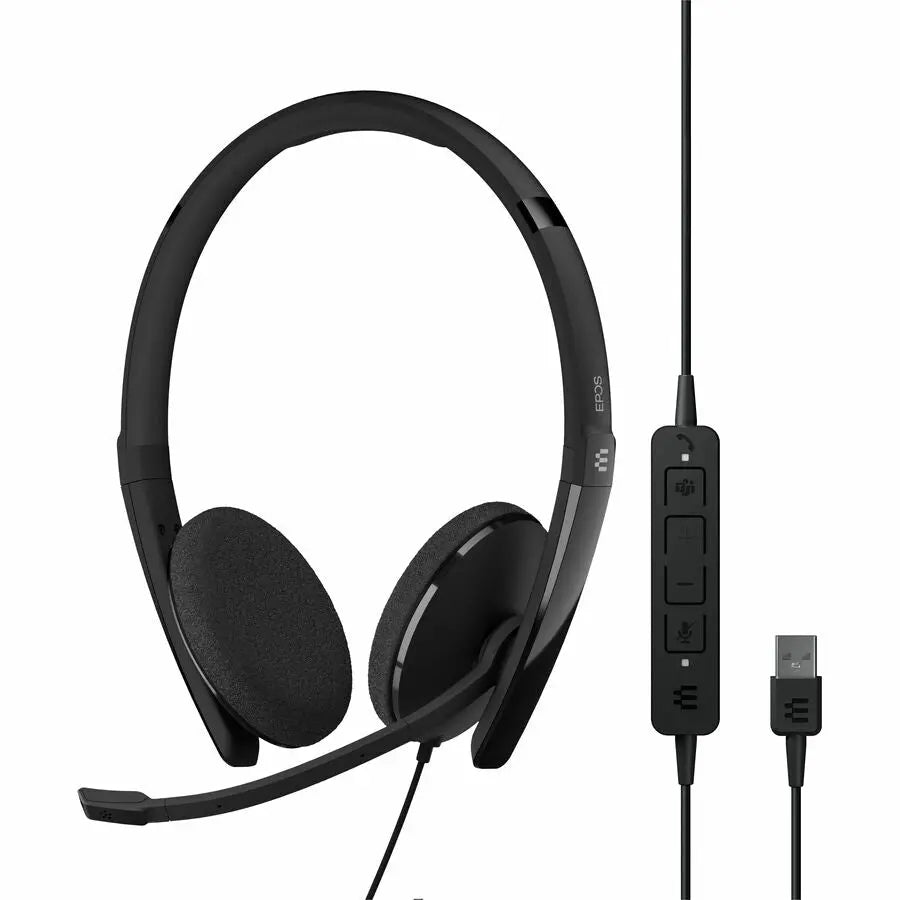EPOS ADAPT 160T USB II Wired Headset with Noise Cancellation and Microsoft Teams Compatibility