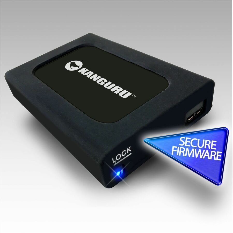 iStorage/Kanguru UltraLock 4TB USB 3.0 External SSD with Write Protect Switch, U3-2HDWP-4TS