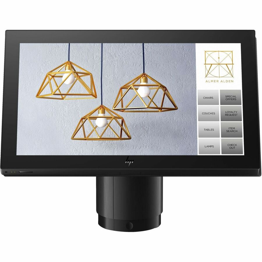 HP Engage One Pro AIO System - Versatile POS Terminal with 15.6-Inch Touchscreen and Advanced Security