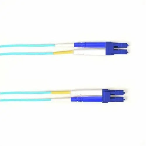 Black Box 1M OS2 9/125 Singlemode Fiber Optic Patch Cable - OFNR PVC, LC-LC Connectors