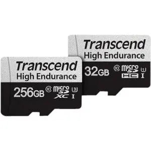 Transcend High Endurance 32GB microSDHC Card TS32GUSD350V – Waterproof, Shockproof, UHS-I Speed for Dashcams and Security Cameras