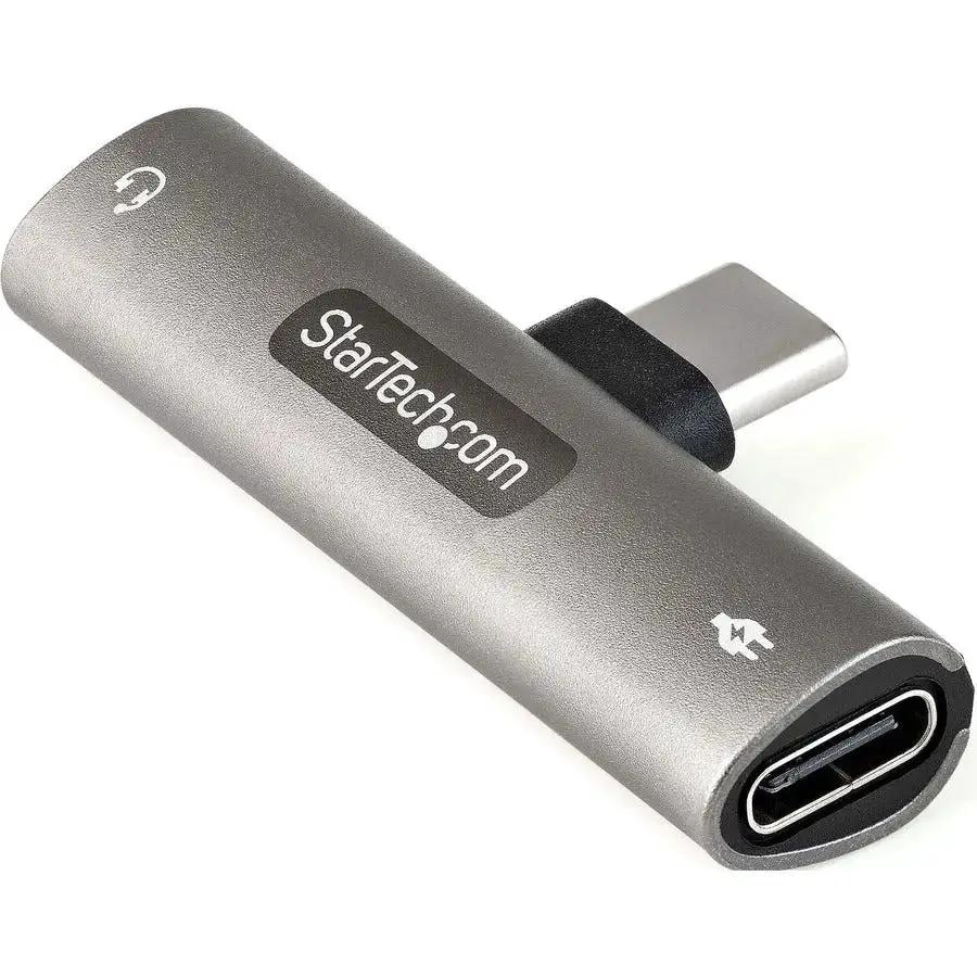 StarTech.com USB-C to 3.5mm Audio Adapter with Power Delivery and Fast Charging by STARTECH.COM