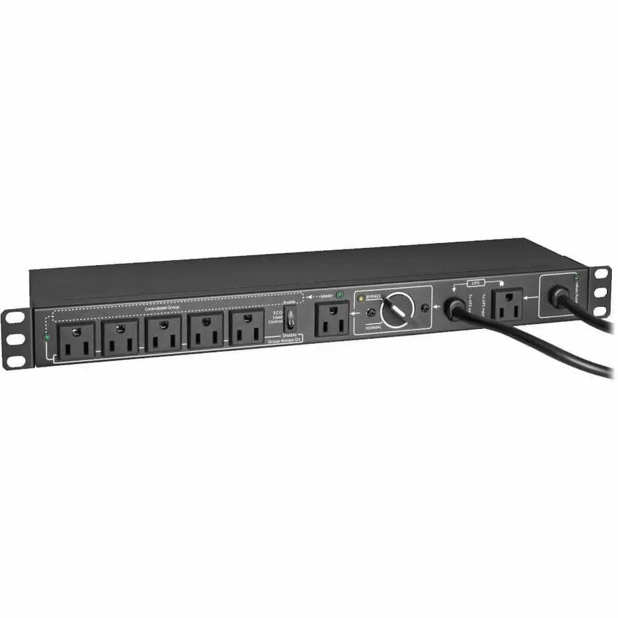 Eaton Corporation PDUB151U Tripp Lite 6-Outlets PDU with Manual Bypass for Data Center Uptime by Eaton Corporation