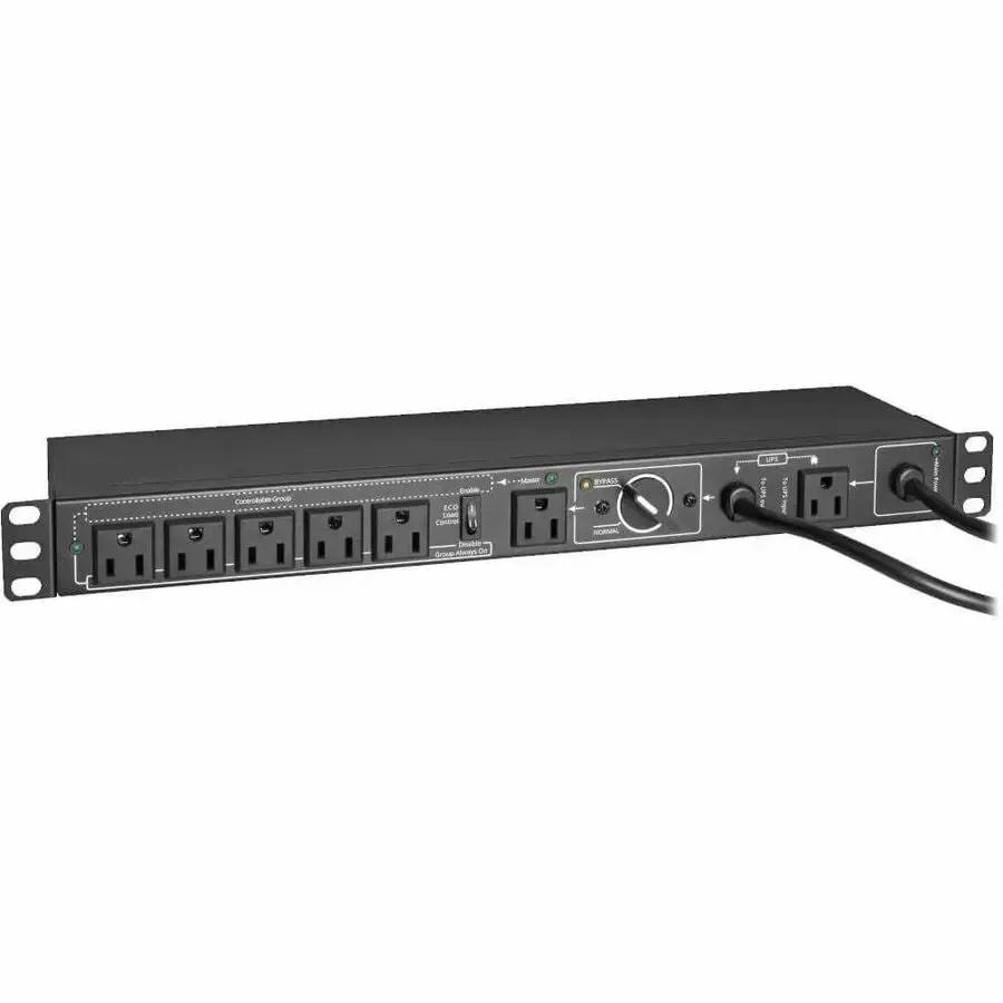 Eaton Tripp Lite Series PDUB151U 6-Outlets PDU with Manual Bypass for 24/7 Critical Infrastructure by EATON TRIPP LITE SERIES MASTER-POWE