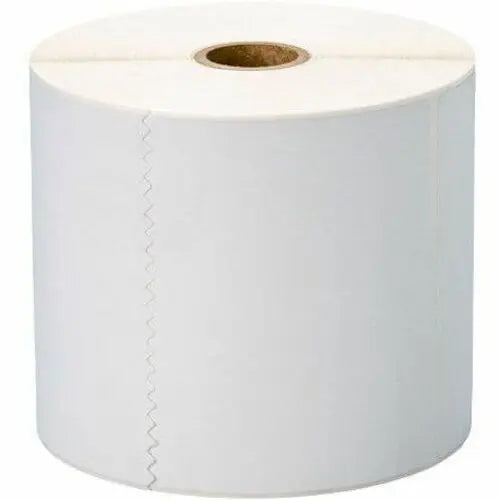 Brother 4 in x 6 in White Premium Direct Thermal Labels – Die-Cut Roll for TD 4 & Titan Printers