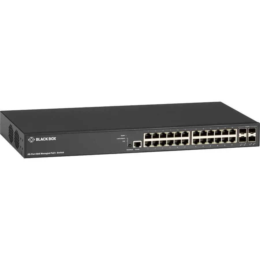 Black Box LPB3000 Ethernet Switch with 10/100/1000BASE-T and SFP+ Ports