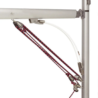 Barton Marine Boomstrut Silver/White for Boats 20-25 ft – Enhanced Sail Support and Easy Installation