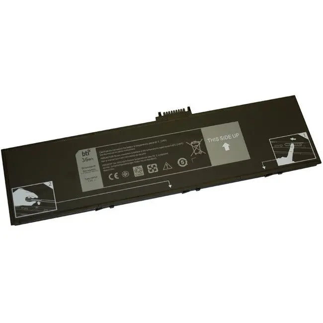 BTI Battery for Dell Venue Notebooks – 7.4V 4864mAh Rechargeable Battery Part #451-BBGR-BTI