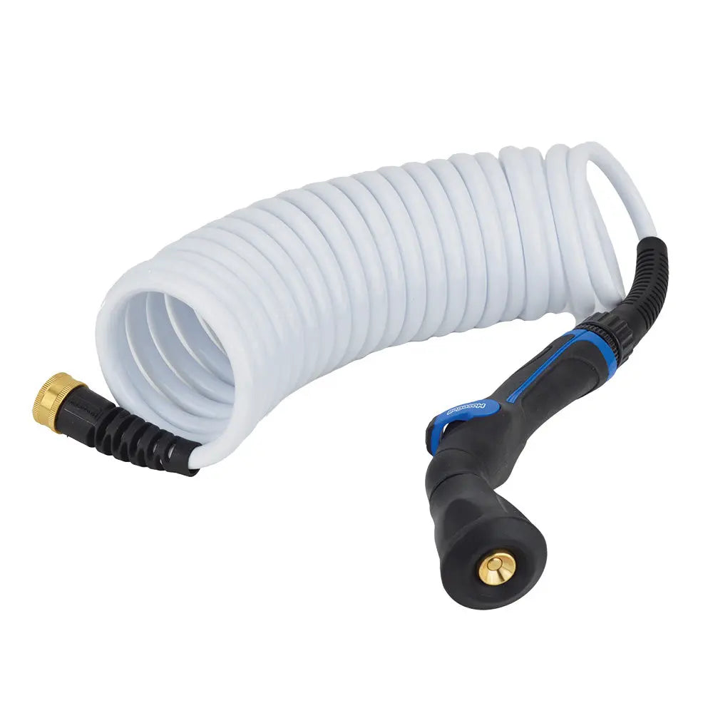 HoseCoil Skipper Spray System with 20 ft 3/8 in Hose - White