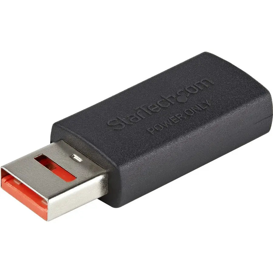 StarTech.com USB Data Transfer Adapter USBSCHAAMF – Secure Charge-Only USB-A to A Data Blocker