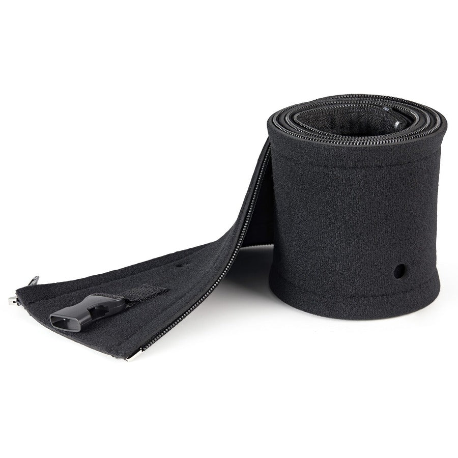 StarTech.com 39.4-inch Neoprene Cable Management Sleeve with Zipper and Buckles for Office and Home Use