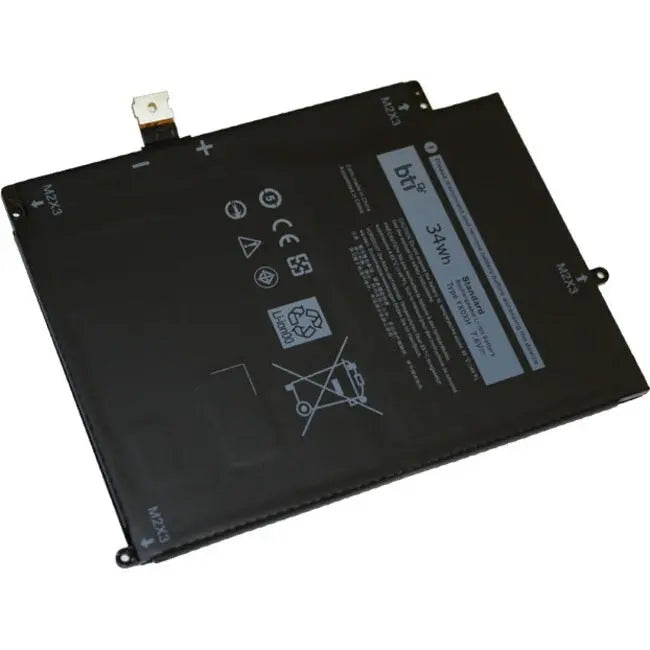 BTI Battery 451-BCBR-BTI - Rechargeable 7.6V Notebook Battery with 4473mAh Capacity