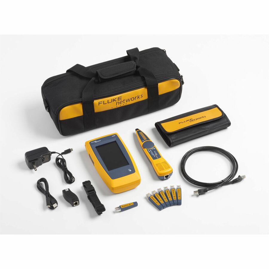 Fluke Networks LinkIQ Industrial Ethernet Cable and Network Test Kit with Remote Adapters