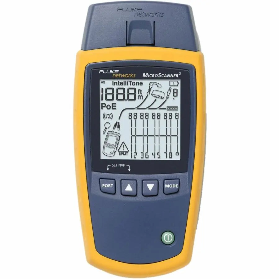 Fluke Networks MicroScanner 2 Industrial Ethernet Cable Verifier MS2100IE
