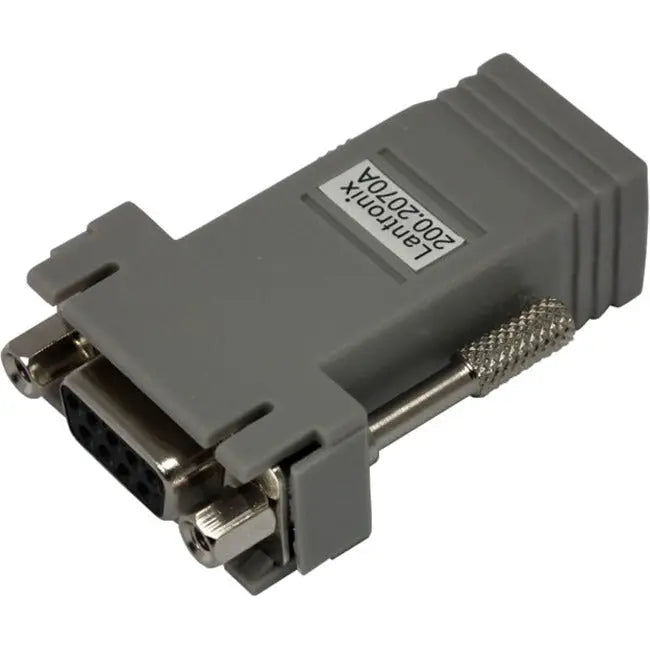 Lantronix ACC-200.2070A RJ45 to DB9F DCE Data Transfer Adapter