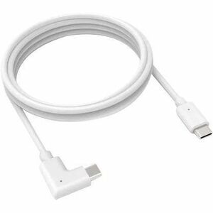 Compulocks 6ft USB-C to USB-C 90-Degree Charging and Data Cable - White