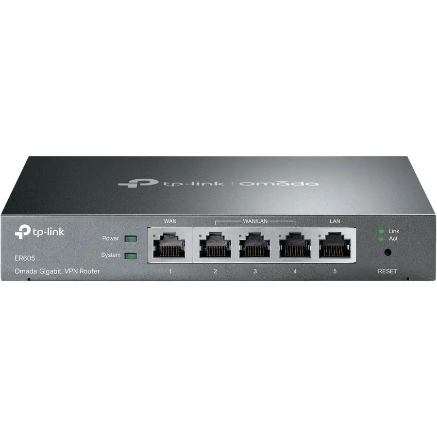 TP-Link ER605 Omada Gigabit VPN Router with Multi-WAN Load Balancing and Cloud Management